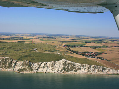 Coffret 45 minutes de vol avec pilote privé au-dessus de la Côte d’Opale