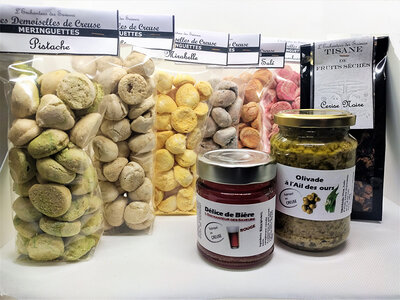 Coffret Assortiment de produits artisanaux livré à domicile