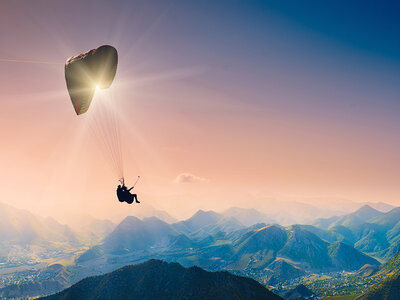 Coffret cadeau Couple goals : ascension du Grammont et vol en parapente au-dessus du lac Léman à 2