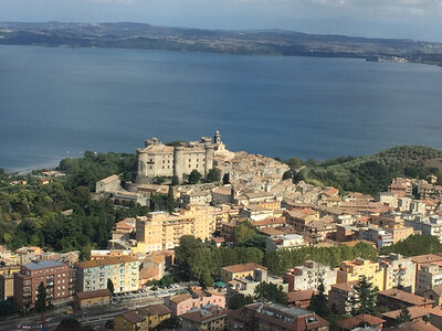 Cofanetto Volo panoramico in elicottero su Roma e sul Lago di Bracciano