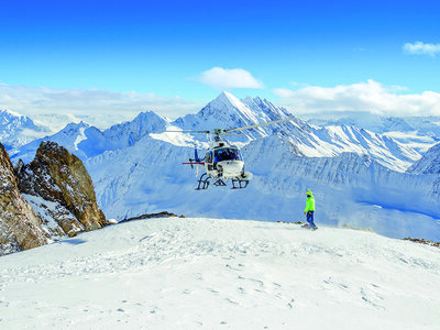 Cofanetto Il Massiccio del Monte Bianco dall’alto: un emozionante volo in elicottero