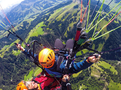 Lezione di prova di parapendio: 1 corso di 4 ore per principianti nel Canton Lucerna