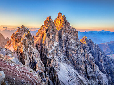 Cofanetto Tour panoramico delle Dolomiti in elicottero