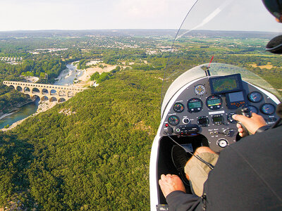 Coffret cadeau Baptême de l'air fantastique en ULM sur le circuit du pont du Gard