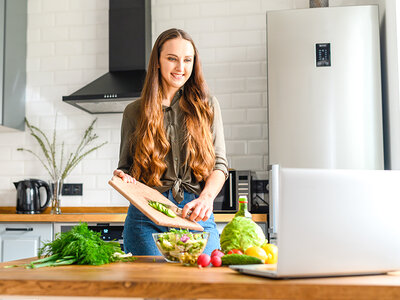 Corso interattivo di cucina con menù di 2 portate