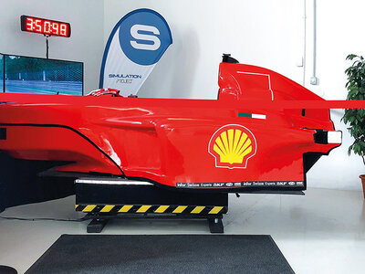 Cofanetto regalo Passione Formula 1: 30 min di guida su simulatore F1 Full Motion a Milano
