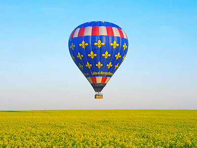 2 nachten in Touraine met een ballonvaart in de buurt van de Loire-kastelen