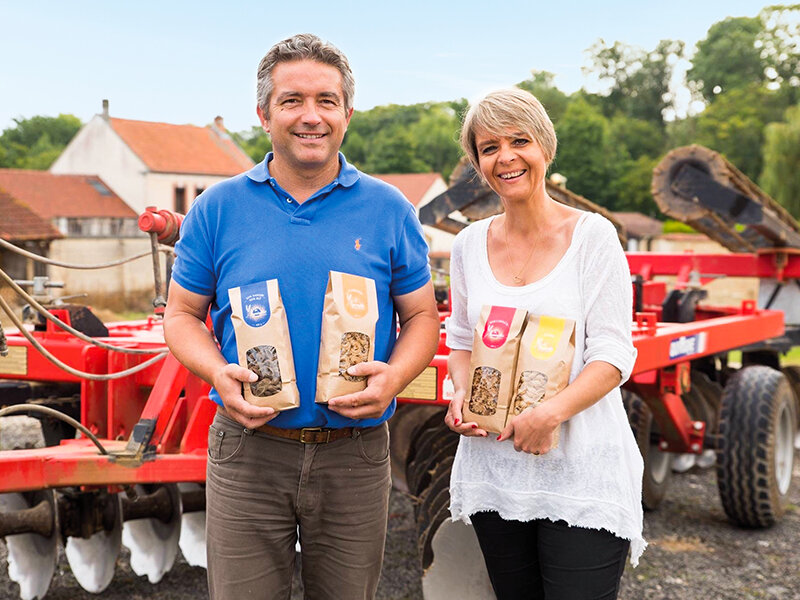 Coffret de pâtes artisanales locales 100 % fabriquées à la ferme