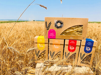 Coffret cadeau Coffret de pâtes de fabrication artisanale champenoise