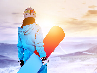 Caja regalo Curso de snow de 3 horas en Baqueira con alquiler de material incluido