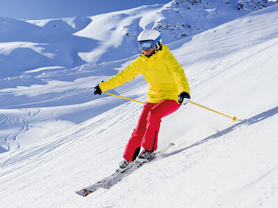 Caja regalo Curso de esquí de 2 días en Baqueira con alquiler de material incluido