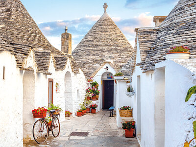 Cofanetto regalo Trulli, gusto e relax: 1 notte d’incanto in Puglia con pausa benessere e cena