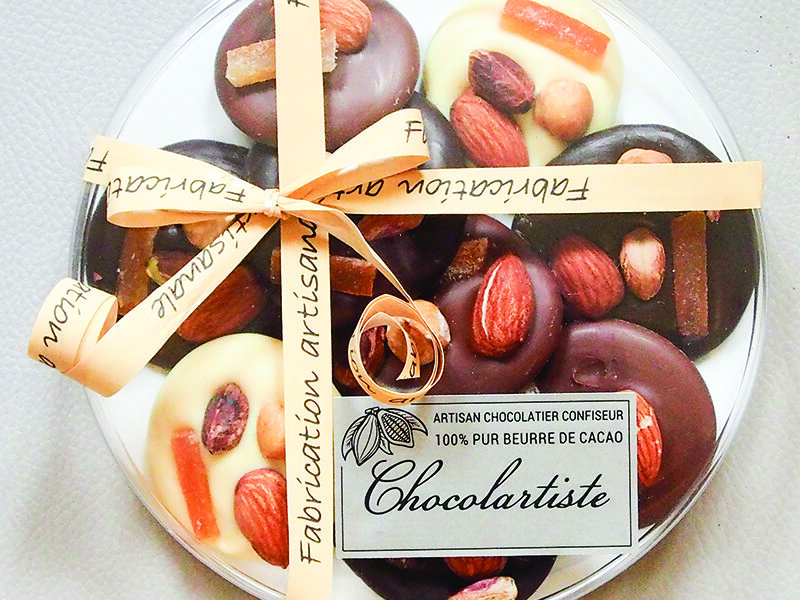 Boîte assortiment de chocolats haut de gamme Paris 6 - Artisan