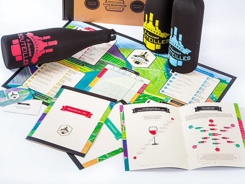 Coffret œnologique au choix