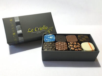 Coffret cadeau Assortiment gourmand et artisanal de 16 chocolats tradition