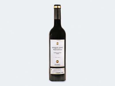 Caja regalo Bodegas J. Miquel Jané: envío a domicilio de 3 botellas de vino tinto Baltana Selecció