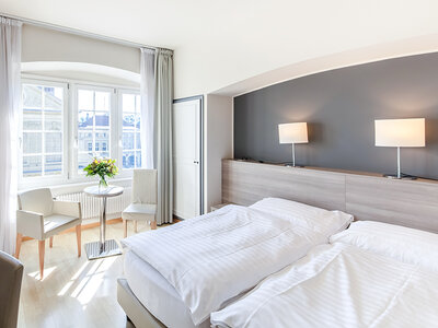 Coffret cadeau À la découverte de Fribourg : 1 nuit de charme en chambre supérieure à l'Hôtel de la Rose