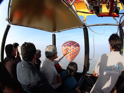 1 volo in mongolfiera sulle Alpi della Valle d’Aosta