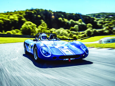 Séance de 3 tours en passager d'un sport-prototype automobile Crosslé 9S 1969