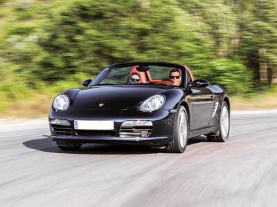 Caja Conducción de Porsche Boxster en el circuito de Brunete