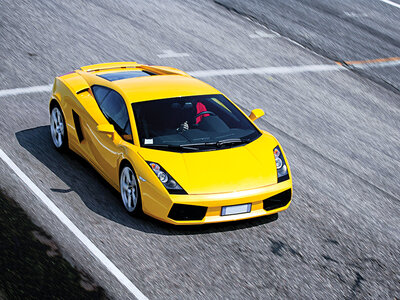 Caja Conducción de Lamborghini Gallardo en el circuito de Montmeló