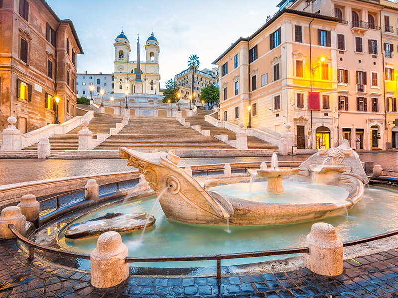 Tour guidato di Piazza di Spagna e dei sotterranei della Fontana di Trevi per 2 persone