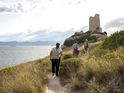 Cofanetto Romantico trekking al tramonto a Cagliari