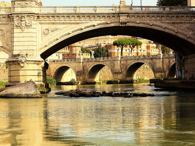 Sul biondo Tevere: romantica crociera sul fiume per 2 persone