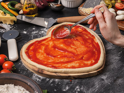 Cofanetto Passione pizza: 1 divertente lezione di cucina con pranzo incluso per 2 persone