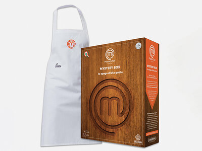 Cofanetto regalo Sorprese firmate MasterChef: 1 Mystery Box a domicilio per preparare ricette di alta cucina