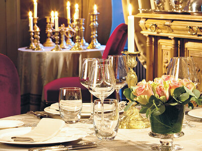 1 Übernachtung mit Gourmet-Dinner in einem französischen Schloss für ein Feinschmecker-Paar