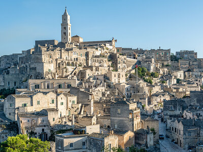 Tour guidato dei Sassi e delle Chiese rupestri di Matera con souvenir tipico per 2