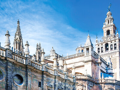 Caja regalo Tour y entrada a la Catedral y el Alcázar de Sevilla para 2 personas