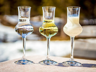 Cofanetto 2 notti con aperitivo, degustazione di grappa e passeggiata in bicicletta