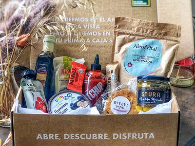 Caja regalo Solo para foodies: envío de una caja My Food Experiences con productos foodies