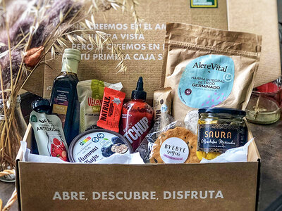 My Food Experiences: envío de 1 caja sorpresa con productos foodies