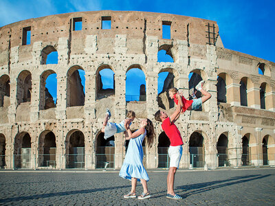 Cofanetto regalo Vacanze romane in famiglia: 1 notte con colazione per 2 adulti e 2 bambini