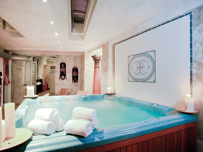 Romantica giornata in spa: trattamenti e cena per 2