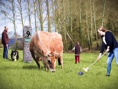 Coffret Partie de golf insolite en famille près de Cherbourg