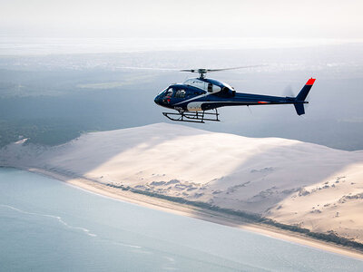 Coffret cadeau Vol de 20 minutes en hélicoptère autour du bassin d'Arcachon