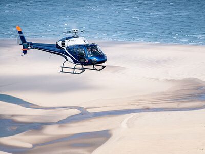 Coffret cadeau Vol en hélicoptère de 20 minutes pour 2 personnes au bassin d’Arcachon