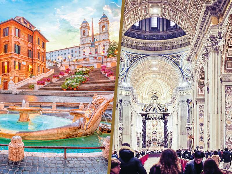 Tour guidato a Musei Vaticani, Cappella Sistina e Piazza San Pietro e 2 notti a Roma