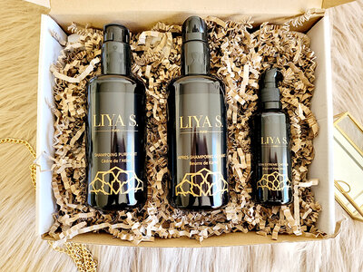 Coffret Coffret de 3 produits bio haut de gamme pour cheveux gras