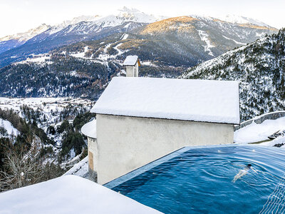 Coffret Journée aux QC Terme Bagni Vecchi di Bormio pour 2 avec kit spa offert