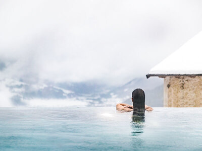 Coffret cadeau Journée aux QC Terme Bagni Vecchi di Bormio pour 2 avec kit spa offert