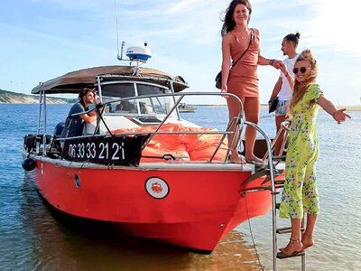 Croisière privée à 2 ou en groupe : bassin d'Arcachon, dune du Pilat et banc d'Arguin