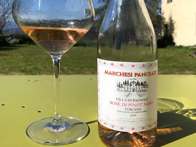 Cofanetto regalo Marchesi Pancrazi: 6 bottiglie di vino rosé e rossi di Villa di Bagnolo