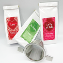 L'heure sacrée du thé : 3 paquets de thé en feuilles et 1 infuseur pratique à la maison