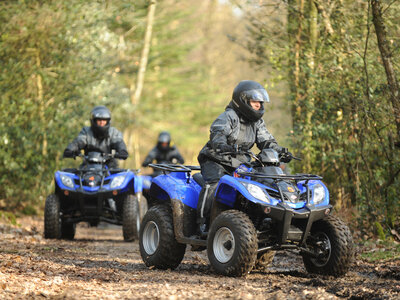 Coffret Demi-journée d'excursion en quad à la découverte des joyaux de Chantilly