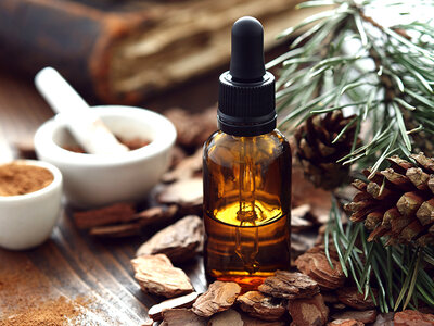 Caja ¡Viva el amor!: masaje romántico con aceite aromático para 2